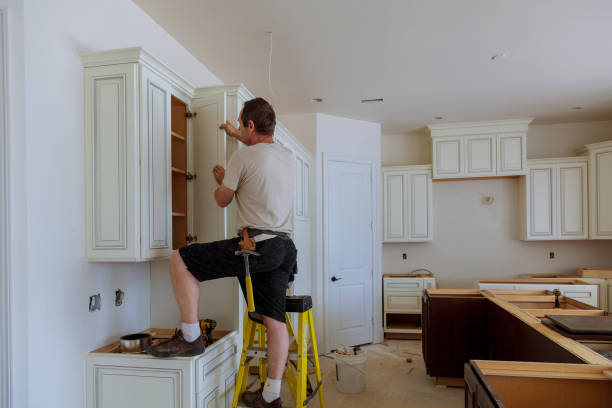 Cabinet Refacing Before After Maple Plain